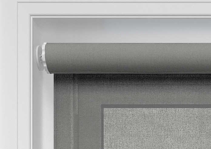 Pompeii Voile, Iron - Twist&Fit Roller Blind - Image 10